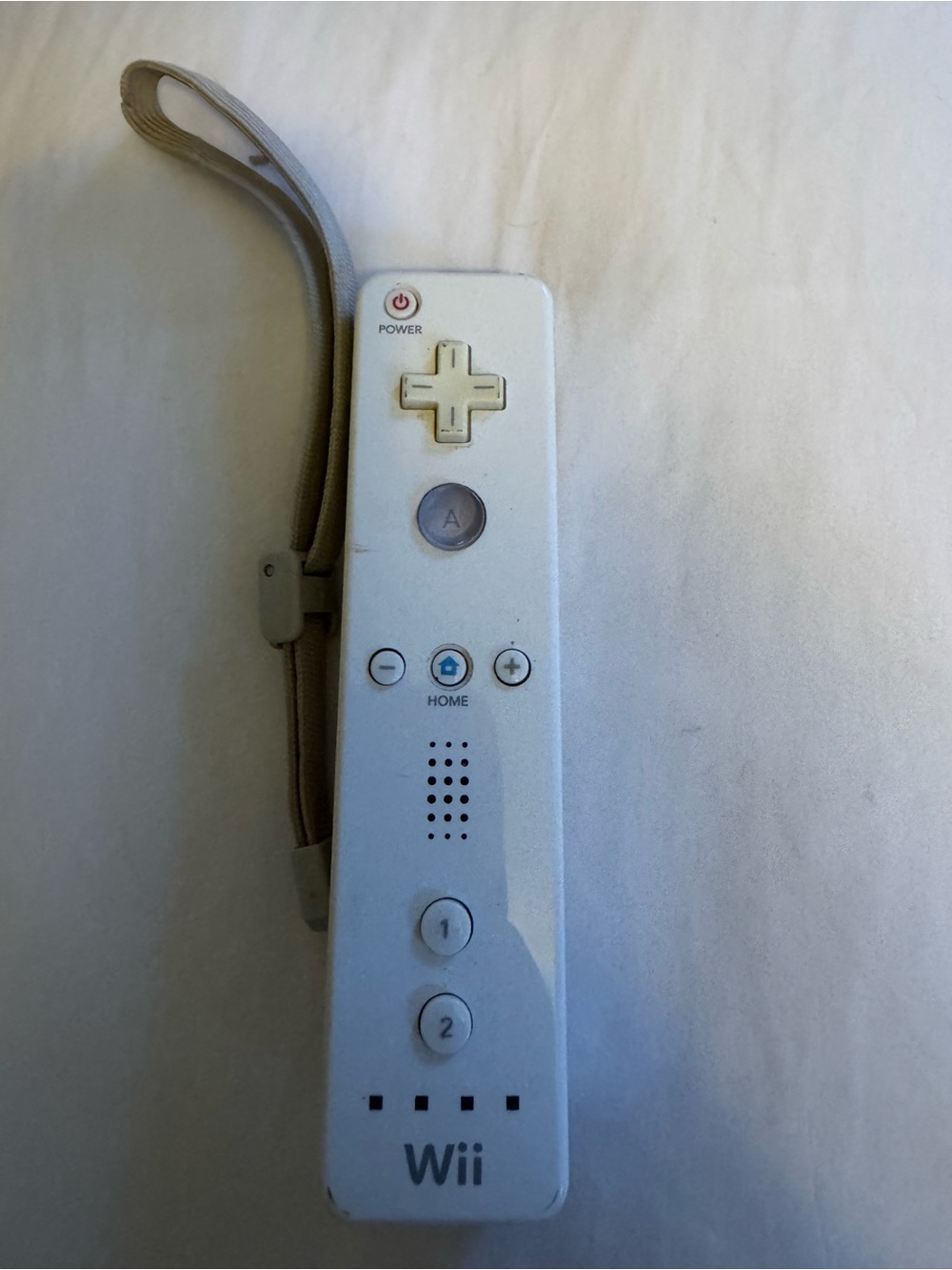 Nintendo Wii Remote Controller White Tested Working